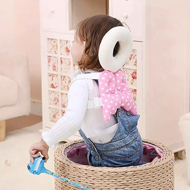Baby Head Protector – Soft Safety Pad for Toddlers | Mini Bubbles