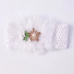 Baby Headband – Comfortable Soft Elastic Floral Design