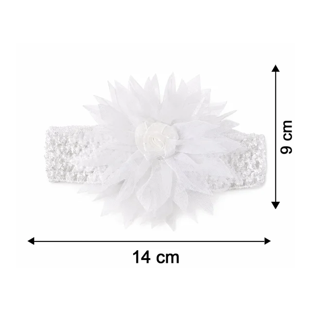 Baby Headband – Soft Elastic Floral Design for Comfort & Style
