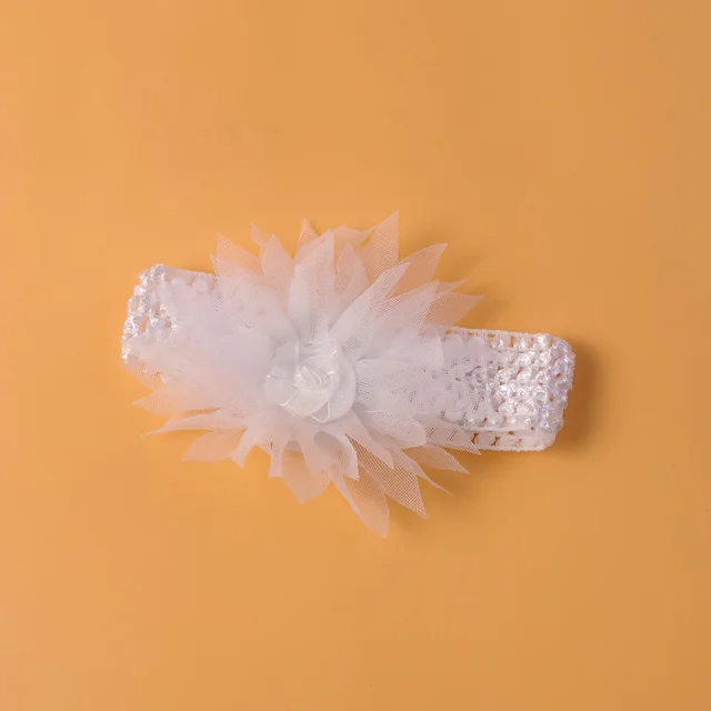 Baby Headband – Soft Elastic Floral Design for Comfort & Style