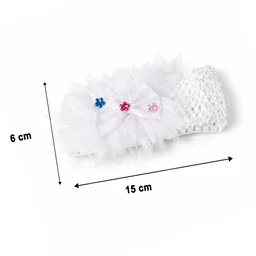 Baby Headband – Soft Elastic Floral Hair Accessory for Infants