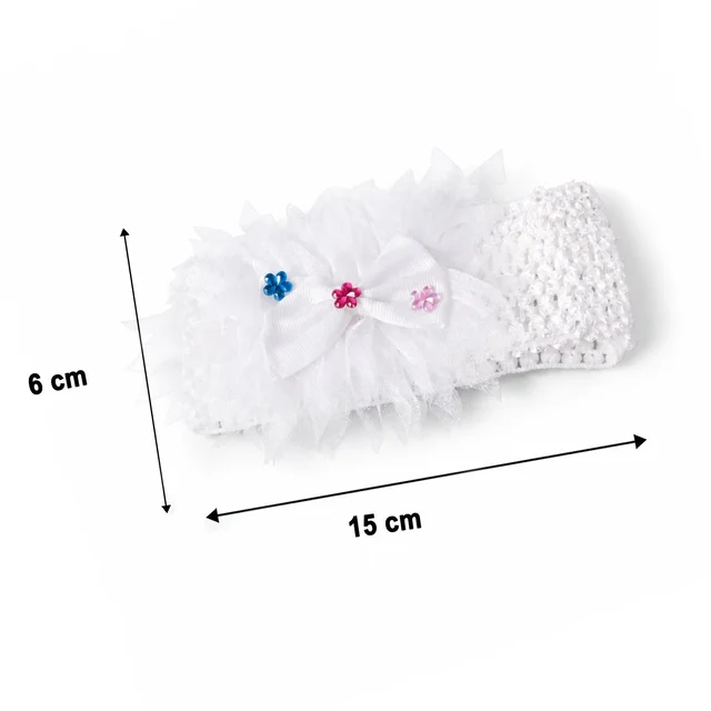 Baby Headband – Soft Elastic Floral Hair Accessory for Infants