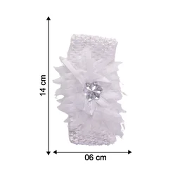Baby Headband – Soft Elastic Floral Hair Accessory for Girls