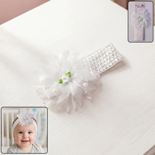 Baby Headbands – Comfortable and Stylish Floral Design for Babies