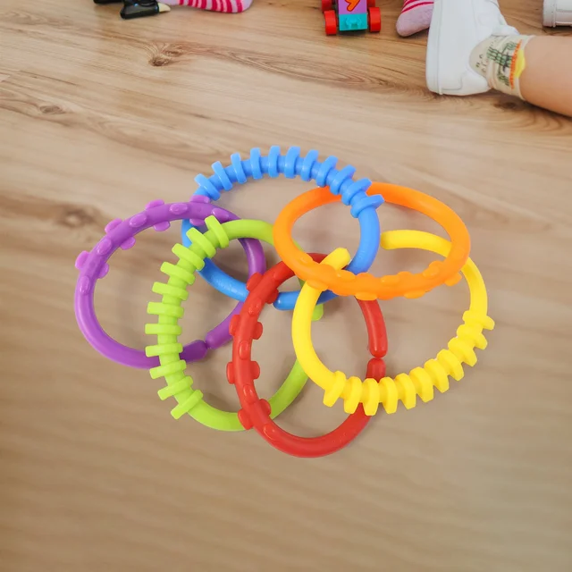 Baby Learning Links – 36 Pc Educational Toy Set for Motor Skills