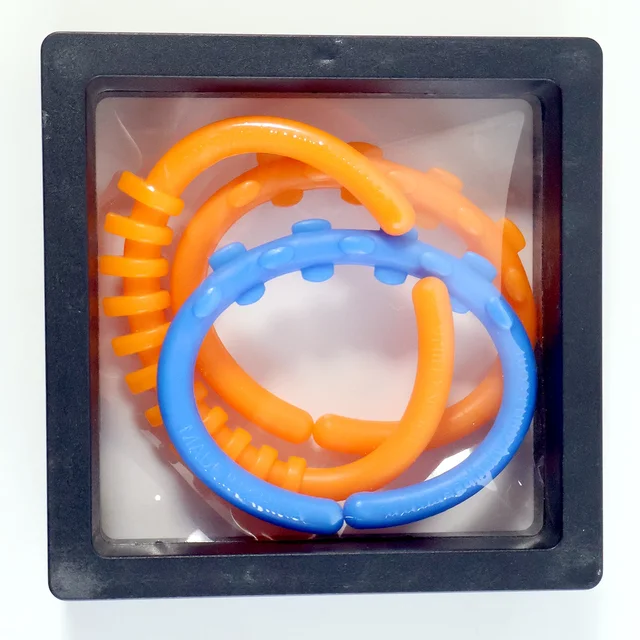 Baby Learning Links Set – Safe, Colorful 3-Piece Educational Toy