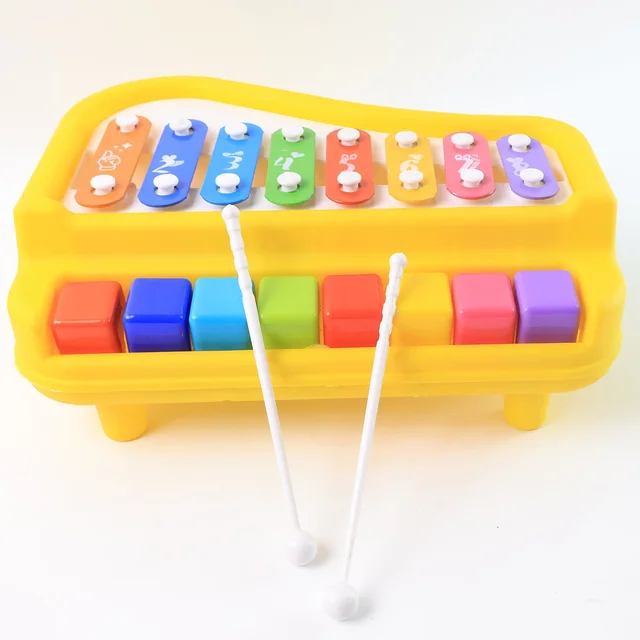 Baby Musical Toy Piano with Xylophone – 2-in-1 Educational Toy