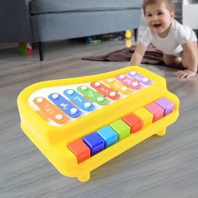 Baby Musical Toy Piano with Xylophone – 2-in-1 Educational Toy
