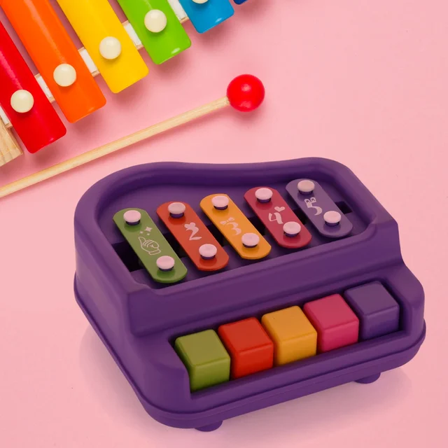 Baby Piano Xylophone – 2-in-1 Musical Toy for Toddlers | Little Learners