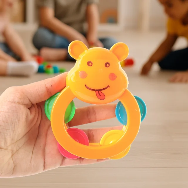 Baby Rattle Set – 8 Pieces of Safe Colorful Toys