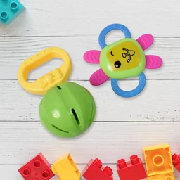 Baby Rattle & Teething Set – 8-Piece Non-Toxic | Aditi