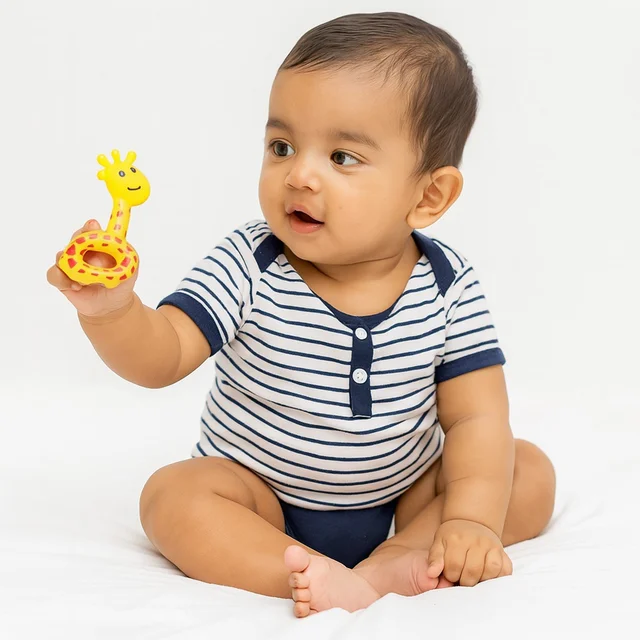 Baby Rattle Toys Set – Safe, Colorful Sensory Play for Infants