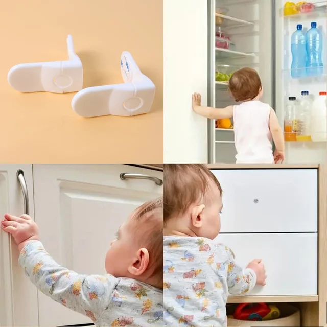 Baby Safety Cabinet Locks – Secure Childproof Corner & Drawer Set