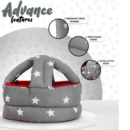 Baby Safety Helmet – Soft Head Protection for Crawling & Walking