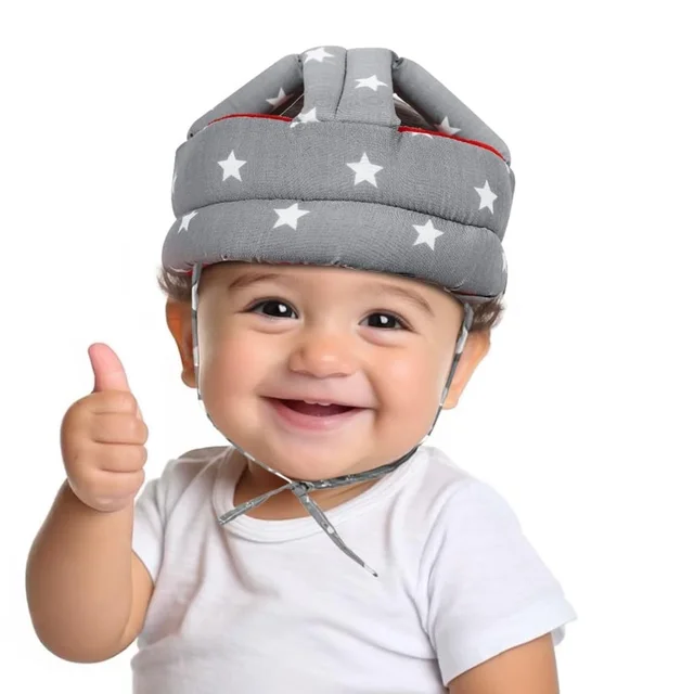 Baby Safety Helmet – Soft Head Protection for Crawling & Walking