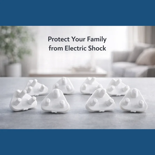 Baby Safety Socket Cover – Big Electric Plug Protector | Velvet Wheels
