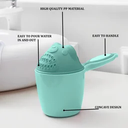 Baby Shampoo Shower Cup – Safe Eye Protection for Kids | Mini Bubbles