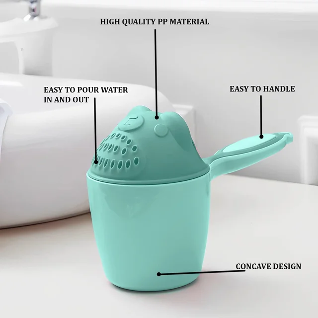 Baby Shampoo Shower Cup – Safe Eye Protection for Kids | Mini Bubbles