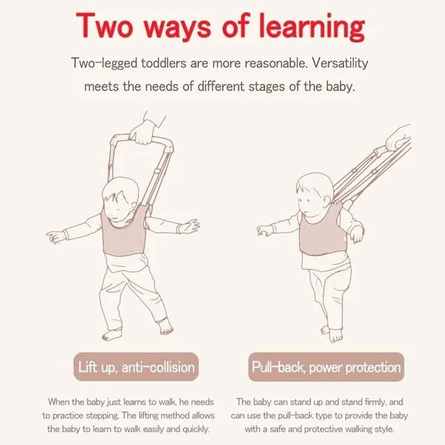 Baby Walking Assist Belt – Supportive Toddler Harness for Early Walks
