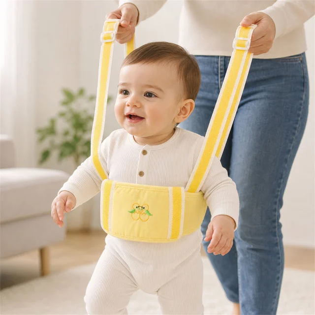 Baby Walking Assistance Belt – Soft, Adjustable & Supportive for Toddler First Steps