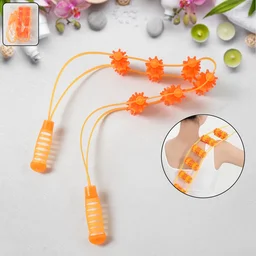 Back Massage Roller Rope – Manual Muscle Relief for Body Pain