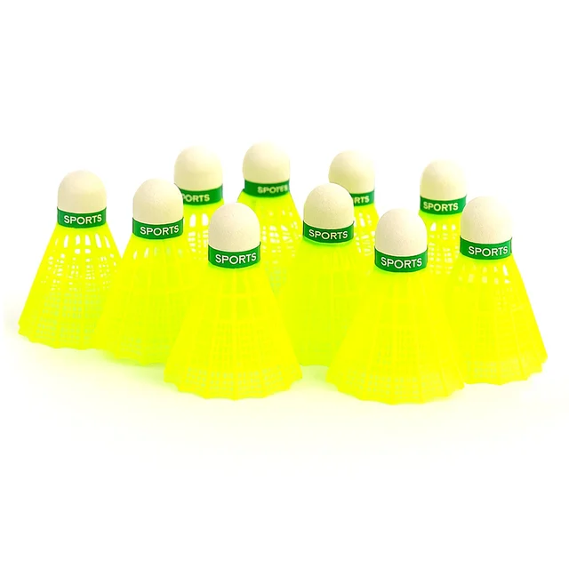 Badminton Shuttlecock Set – Durable Nylon Flight & Control