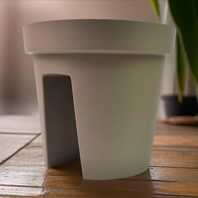 Balcony Flower Pot Holder – Durable 2 Pc Set | Plant Edge