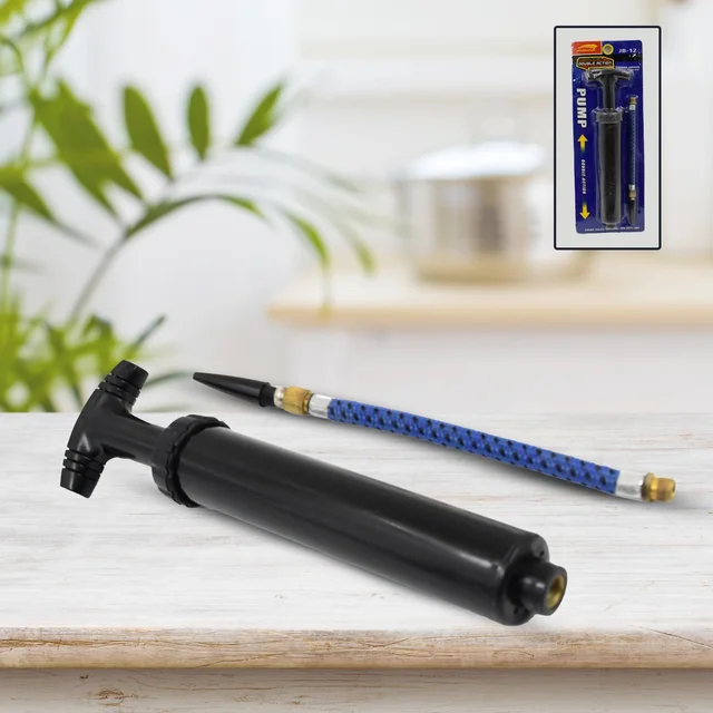 Ball Pump for Sports – Portable Air Inflator with Pins | FitFuzion