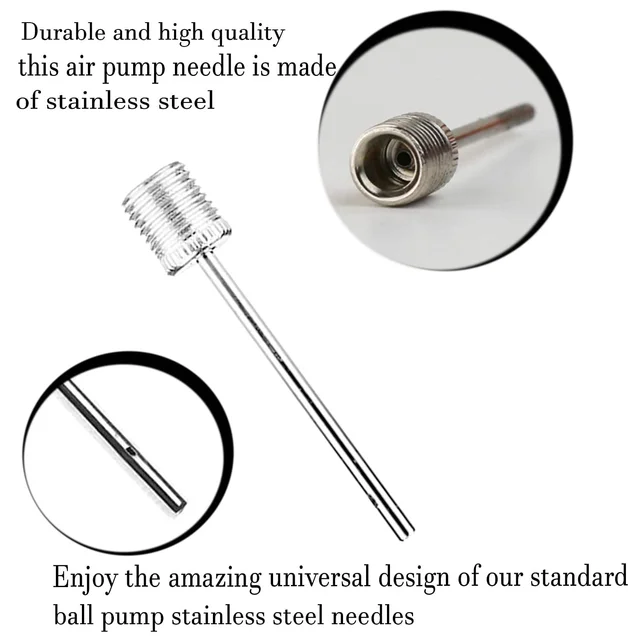Ball Pump Needle Adapter – Durable Stainless Steel Inflation Pin