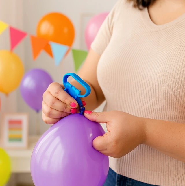 Balloon Tying Tool – Fast & Easy Knotting for Parties | Styleva