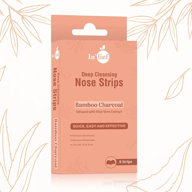 Bamboo Charcoal Nose Strips – Deep Cleansing & Blackhead Removal