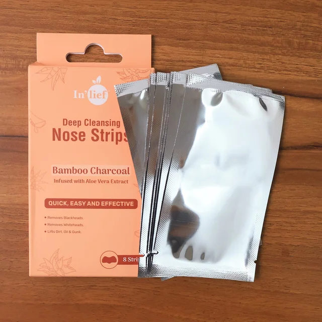 Bamboo Charcoal Nose Strips – Deep Cleansing & Blackhead Removal