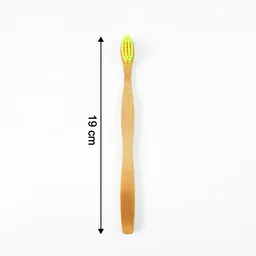 Bamboo Toothbrush – Eco-Friendly Medium Bristles for Gentle Cleaning