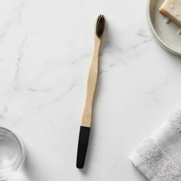 Bamboo Toothbrush – Eco-Friendly & Soft Charcoal Bristles (mix Desing)