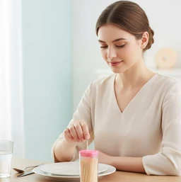 Bamboo Toothpicks – Eco-Friendly Reusable Dispenser Box | Organivo