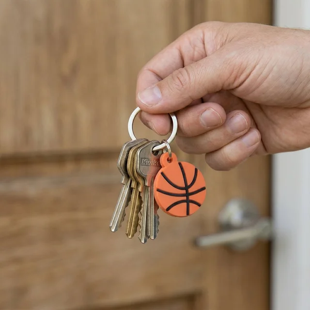 Basketball Keychain Set – Sporty and Stylish Accessories for Keys and Bags
