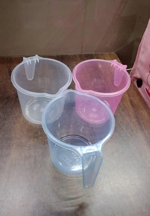Bath Water Mug – 1200ml Transparent Plastic for Bathroom | Bathora