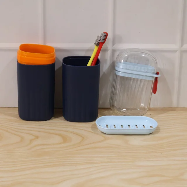 Bathroom Accessories Combo Set – Stylish & Travel-Friendly Organisation