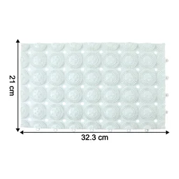 Bathroom Massage Mat – Anti-Slip Safety with Suction Cups (4-Pack)