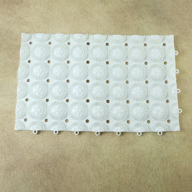 Bathroom Massage Mat – Anti-Slip Safety with Suction Cups (4-Pack)