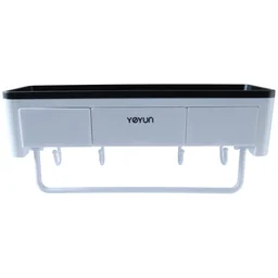 Bathroom Storage Rack – Wall Mounted Multifunctional Organizer