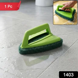 Bathroom Tile Scrubber – Abrasive Head & Handle | Pro Clean