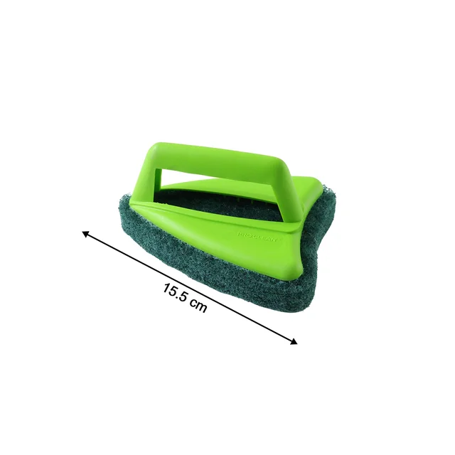 Bathroom Tile Scrubber – Abrasive Head & Handle | Pro Clean