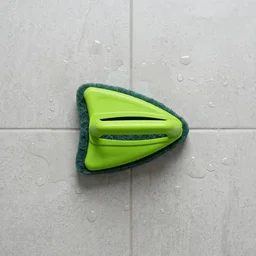 Bathroom Tile Scrubber – Abrasive Head & Handle | Pro Clean