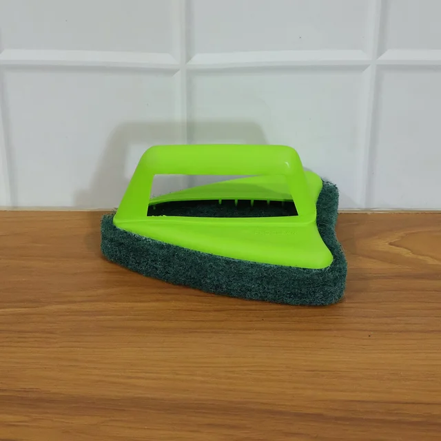 Bathroom Tile Scrubber – Abrasive Head & Handle | Pro Clean