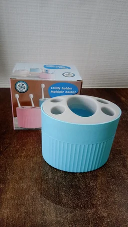 Bathroom Toothbrush Holder Stand – Durable Multipurpose Organizer