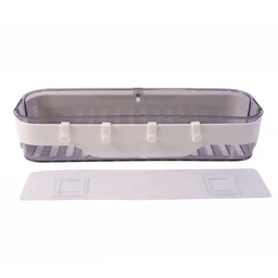 Bathroom Wall Shelf – Space-Saving with Hooks & Modern Design