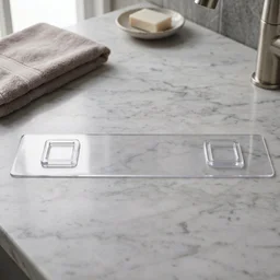 Bathroom Wall Shelf – Space-Saving with Hooks & Modern Design