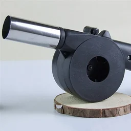 BBQ Air Blower Fan – Portable Hand Crank for Charcoal Grills | Velvet Wheels