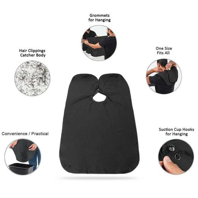 Beard Apron for No-Mess Grooming & Hair Clippings | PureBeard